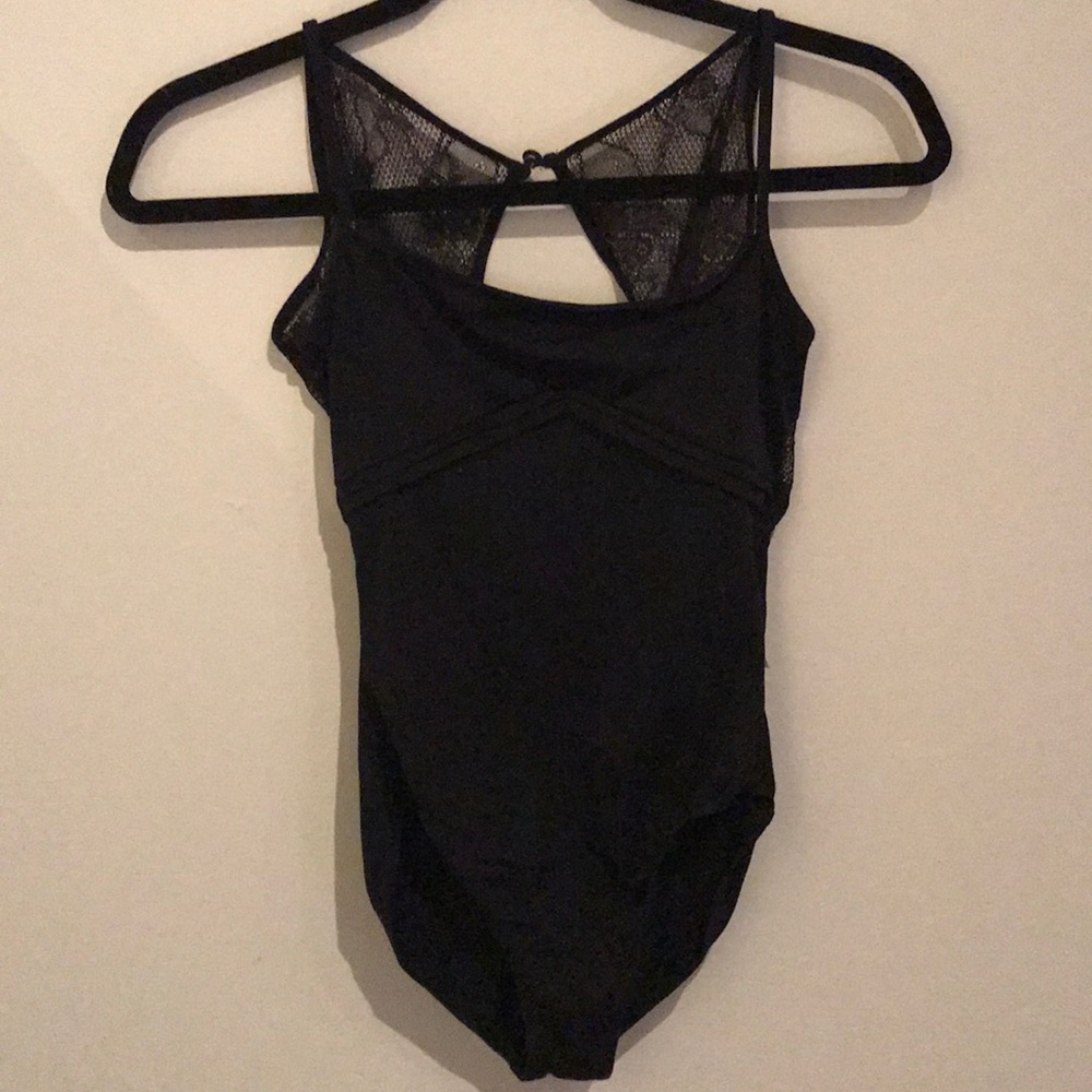 Bloch Black Leotard Size Small